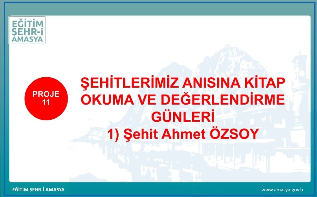 Şehzadeler Şehri Amasya'da, 
Eğitim Şehr-i Amasya sloganı altında,
5132 öğretmenimizle, geleceğimizin teminatı çocuklarımız için 2020 yılında da var gücümüzle çalışacağız. 
#egitimsehriAmasya
#2020amasyayaiyigelecek 
<a href="/tcmeb/">Millî Eğitim Bakanlığı</a>
<a href="/ziyaselcuk/">Ziya Selçuk</a>
<a href="/safran1958/">Mustafa SAFRAN</a>
<a href="/DrOsmanVarol/">Dr Osman Varol</a>
<a href="/ikostereli/">İlker KÖSTERELİOĞLU</a>