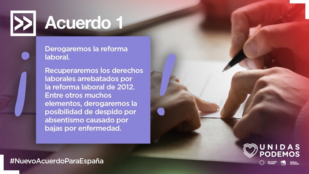 PilarHLuc's tweet photo. #NuevoAcuerdoParaEspaña
La cosa promete https://t.co/O04Brnknou