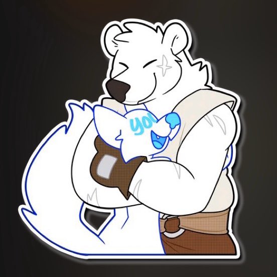 BorasBear's tweet photo. Finally got my first TG sticker set!!🐻
from amazing @cinnamonsp0ts thank you for ur gorgeous work!
https://t.co/8cLxfy8BhR
Feel free to take this cuddly polar burr home! https://t.co/klBWGi5k8h