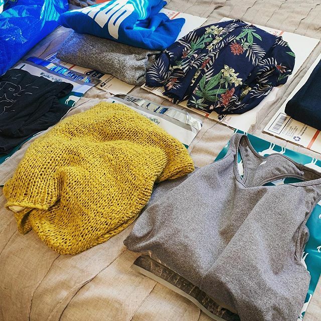AlexYargeau's tweet photo. This weekend’s sales being shipped out!

I am $100 away from reaching a HUGE reselling goal that I set for myself... so if you see ANYTHING in my Poshmark closet that you must have, either send me an offer OR DM me! Help me reach my goal!

Note: the link… https://t.co/Z1sugeN2Xu https://t.co/aayZsyh1yx