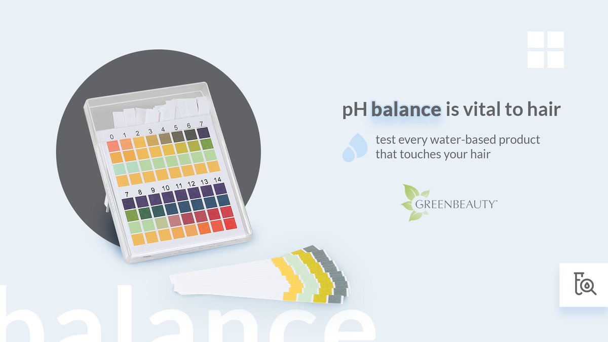 GreenBeautyTalk's tweet photo. https://t.co/MBofFxyTat

The pH of all your hair products should be within the ‘Safe Zone’. The Safe Zone is a pH from 3 to 7.  Any pH less than 3 or more than 7 will cause damage to your hair cuticles. 

#GreenBeauty #pHTestStrips https://t.co/576aC0QYqW
