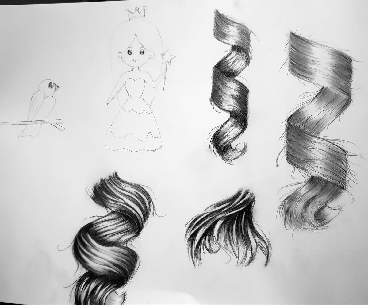 AlessaYwengaard's tweet photo. #scribbeln und ihr so? #bleistift #zeichnen #drawing #pencil #haare https://t.co/TwzEZDKUQo
