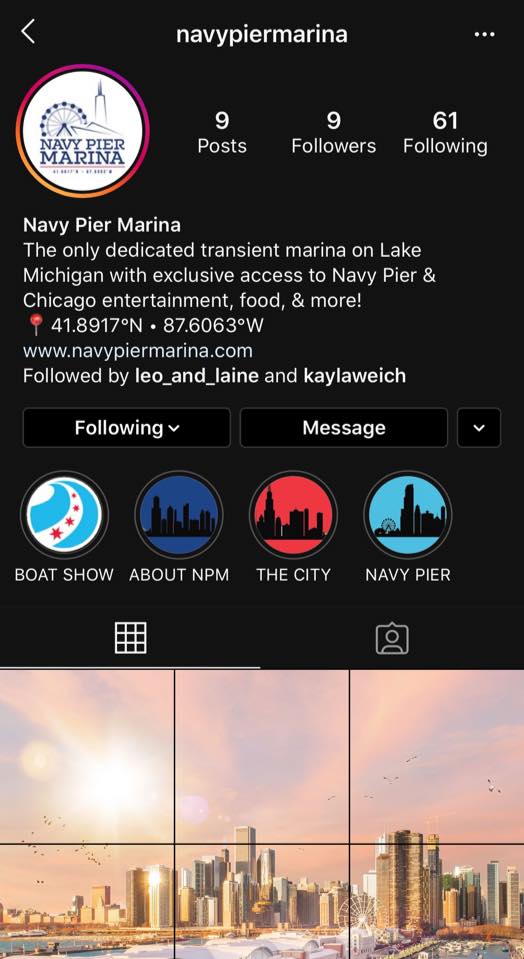 NavyPierMarina's tweet photo. NPM is officially on Instagram - follow along at https://t.co/qPB8YiDYV1 &amp; help us launch by using the hashtag #navypiermarina when you’re out &amp; about in the City! https://t.co/IKlB9RcLRv