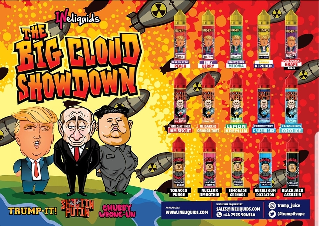 ready for new year launch !!!
lets have a BLAST #Trump #KIMYONGHEE #Putin #NewYear2020 #NewYear #eliquidsale