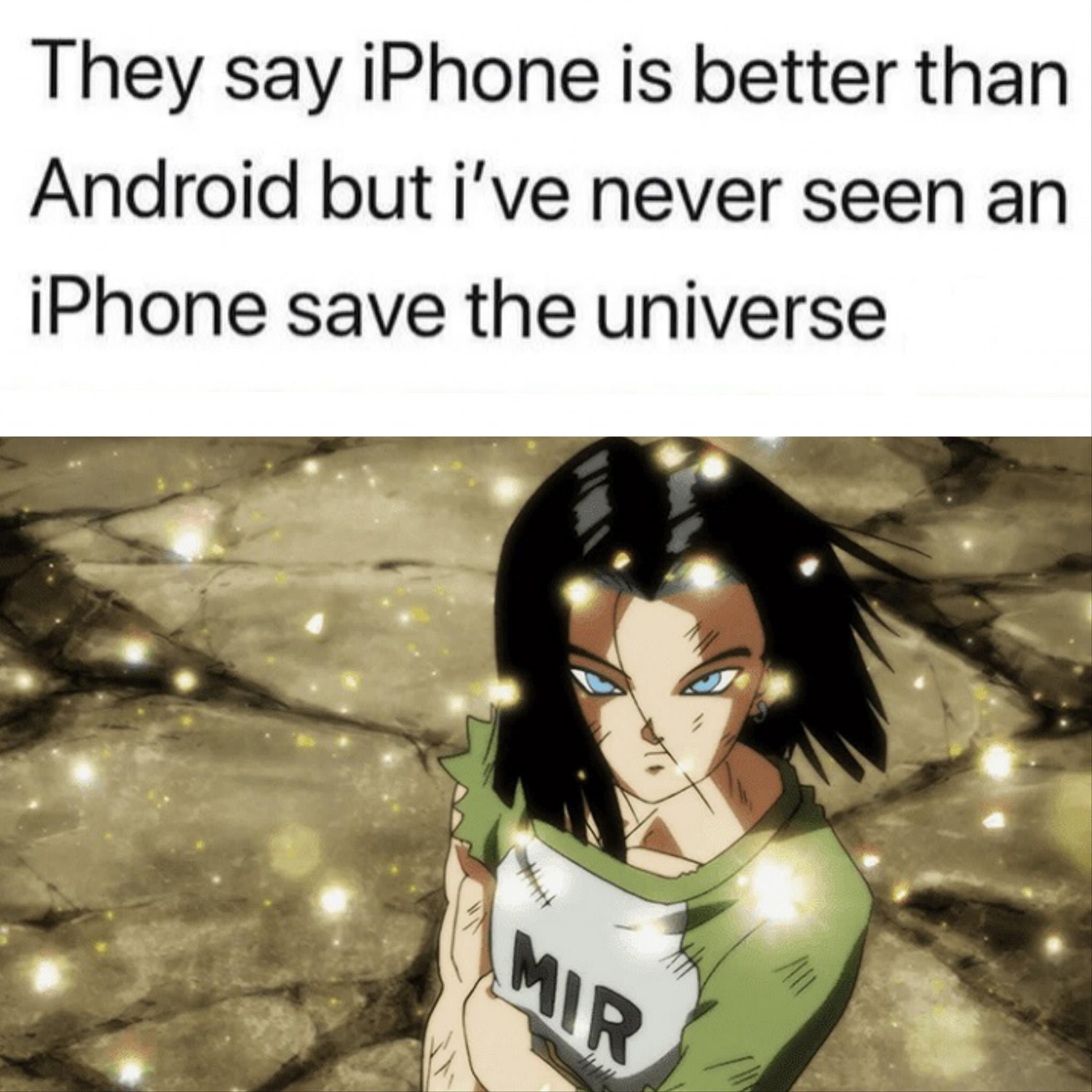 i would never get an android : r/memes