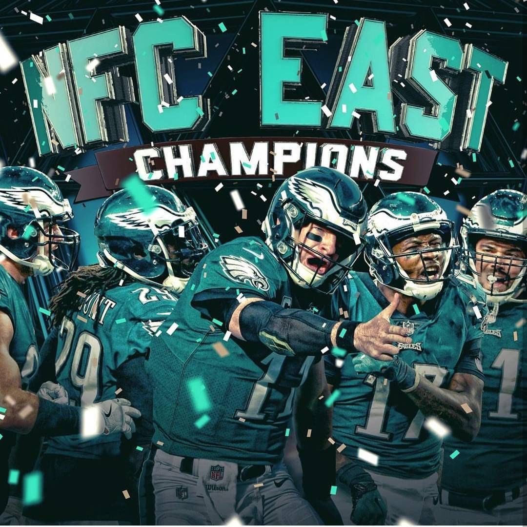 Happy Monday everyone. Excited that my Eagles are NFC East Champs. Fly Eagles Fly #underdogs