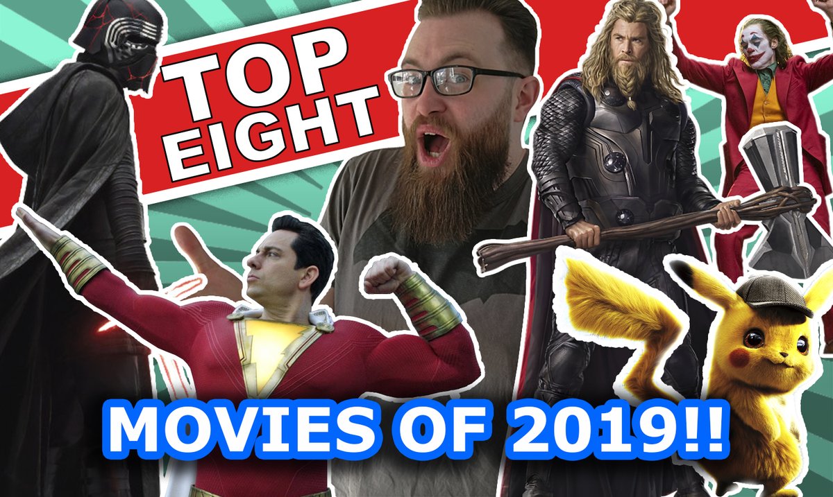 As it turns out I haven't actually watched that many films this year.😆 So please check out my ranking for my #Top8 Movies of 2019!!🍿 
👇👇👇👇
bit.ly/2u049g0 

#BestMovies #BestFilms #StarWars #Marvel #Avengers #Joker #ComicBookMovies #Movies #rt #follow #BeardsEyeView