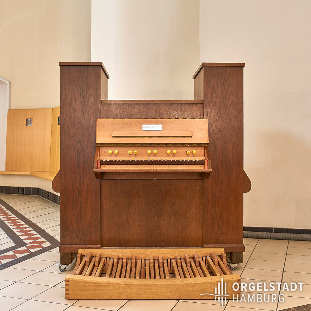 orgelstadthh's tweet photo. Orgel (b) der Friedenskirche (St. Pauli)
Erbauer: Rudolf von Beckerath 
Baujahr: 1957
Registeranzahl: 5
Werke: 1 Manual und angehängtes Pedal

https://t.co/bfMukA0OX5 
Foto: Alexander Voss

#orgel #orgelbau #orgelspiel #organ #orgelmusik #hamburg #beckerathorgan #altona #stpauli https://t.co/XNbdCUVNrf