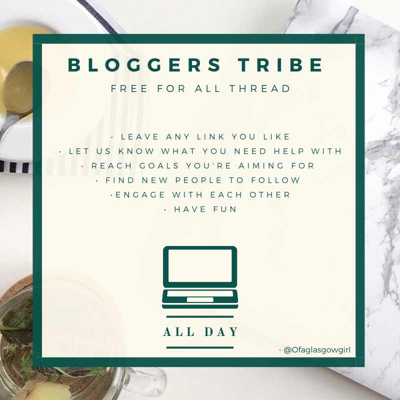BloggersTribe's tweet photo. Hello Saturday 😎😎

It's free for all day! Leave ANY &amp; ALL links below 👇 😊

Let us know what you need help with, got any goals you want to achieve? ✌️

- Ofaglasgowgirl

#bloggerstribe https://t.co/AO9EjJ1J4m