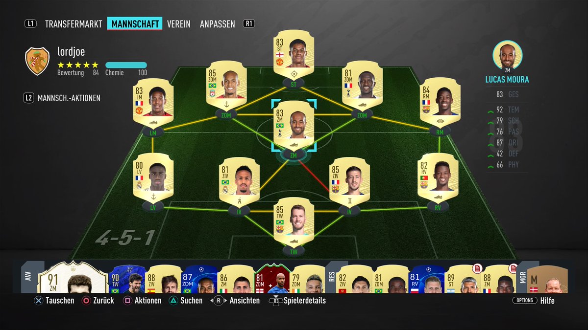 Lordjoe20's tweet photo. #Sheeshteam Hey Yaya und Community hab ein Bugdet von 80k und spiele Ingame 4231.Bin unzufrieden mit Lucas #PS4share https://t.co/CByb3WVezM
