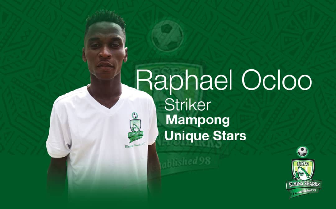 ElminaSharks's tweet photo. Striker Raphael Ocloo is now a shark!!
The striker is joining us from Lower Division side Mampong Unique Stars. He adds a different dimension to our attacking options.
Welcome #RaphaelOcloo
#StillFEARSOME
#BringBackTheLove
#GPL https://t.co/FcSu9Rjy52