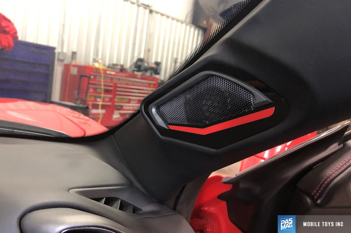PASMAG's tweet photo. Now older and more successful, Thomas Kirven’s ride of choice has shifted from old hatchbacks and box trucks with speaker walls to something a little classier, but just as fun. https://t.co/xr1isFUxnk

#pasmag #mobiletoysinc #pasmagdealer #ferrari #mosconi #focalaudio #vossen https://t.co/bkL1MLaqtM