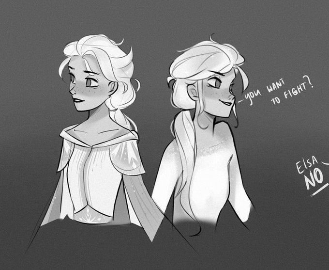 Frozenのtwitterイラスト作品