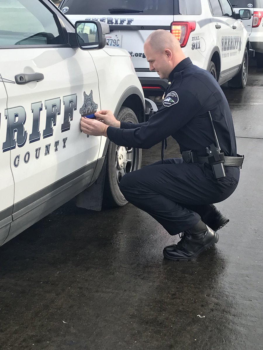 PierceSheriff's tweet image. PCSD 579 - Deputy Cooper Dyson - EOW 12/21/2019 - Gone but Never Forgotten.

We will hold the line from here, we will answer the call.