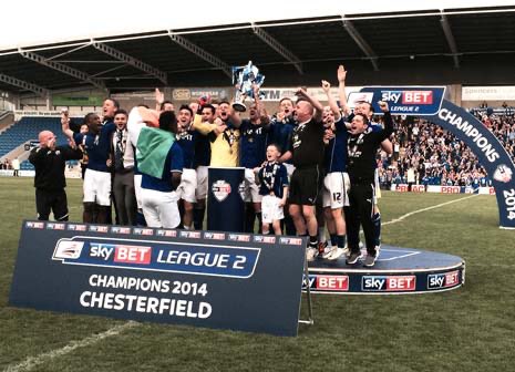 benramsdale's tweet photo. Chesterfield FC’s decade in halves:

First Half: 
🔹 Move to a brand new stadium 
🔹 Two L2 trophies 
🔹 Two trips to Wembley 
🔹 One JPT trophy 
🔹 One L1 Play-Off season 

Second half: 
🔹 Relegation to L2
🔹 Relegation to NL
🔹 SEVEN different managers 
🔹 Currently 22nd in NL https://t.co/IYyB0HV25R