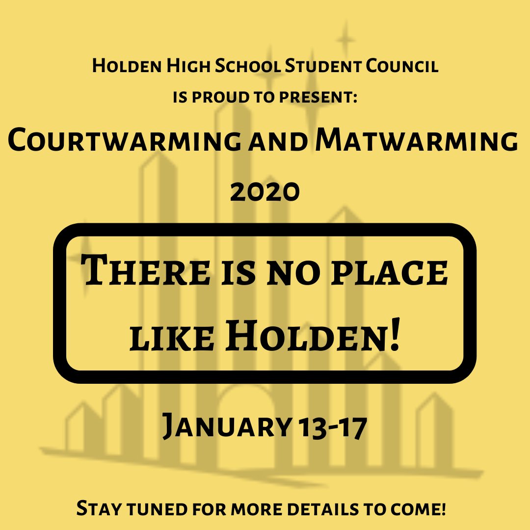 Follow the yellow brick road!💛 <a href="/Holden_Eagles/">Holden Eagles</a> <a href="/Activities_HHS/">Holden Activities</a>