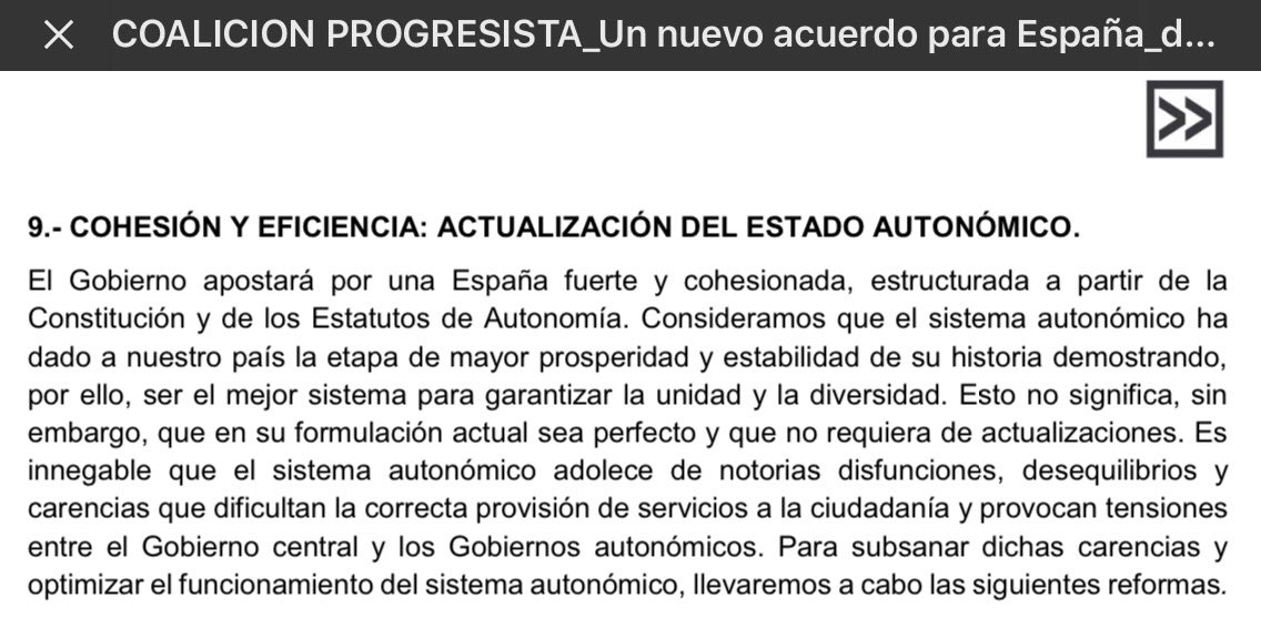 No som aquí per blanquejar una rendició, sinó per assolir la independència. 

Aquesta és la proposta del Gobierno PSOE-PODEMOS per resoldre el conflicte polític entre Catalunya i  Espanya:
CAP.
Fa temps que molts no ens deixem prendre el pèl i, això, és una presa de pèl👇🏼