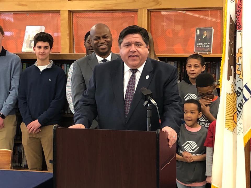 SpeakerWelchIL's tweet photo. Counting down my top accomplishments for 2019, number 6 is working with our new Governor JB Pritzker as one of his four appointed Co-Chairs on his Educational Success Transition Committee. We are working to #LiftUpIL through education! #RepWelch #WelchTopTen #Welch2019 https://t.co/mzk6BjEi0Q