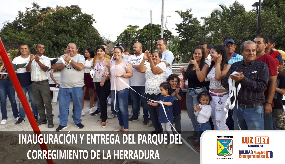bnc2023's tweet photo. INAUGURACIÓN Y ENTREGA DEL PARQUE DEL CORREGIMIENTO DE LA HERRADURA 

#BolivarNuestroCompromiso
https://t.co/h3YvooFrPg https://t.co/cSzcEJlOLh