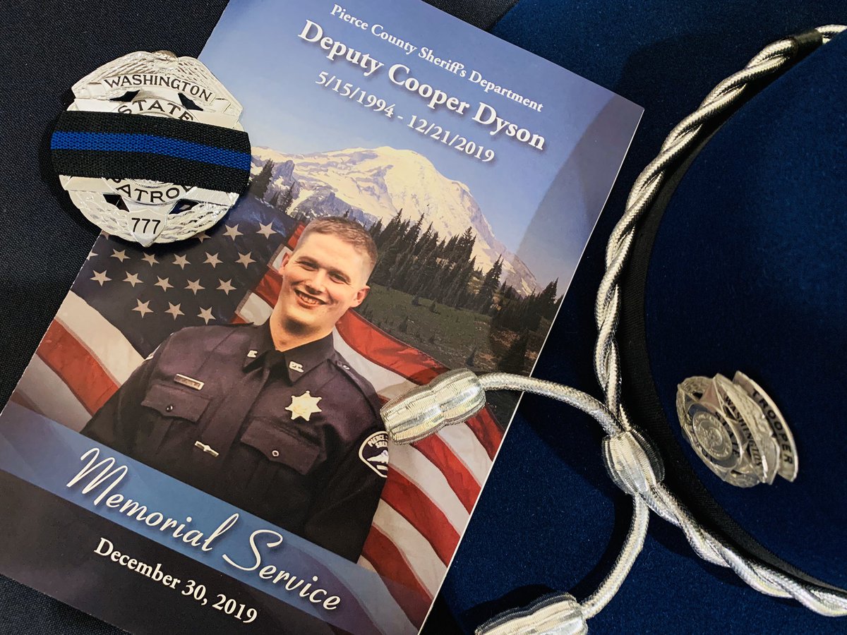 wspd1pio's tweet photo. Then I heard the voice of the Lord saying, “Whom shall I send? And who will go for us? ”
And I said, “Here am I. Send me!”

Deputy Dyson, we do our best to honor your sacrifice today and all days. 

#GoneButNotForgotten
#EndOfWatch
@PierceSheriff https://t.co/K6cWVqgLYy