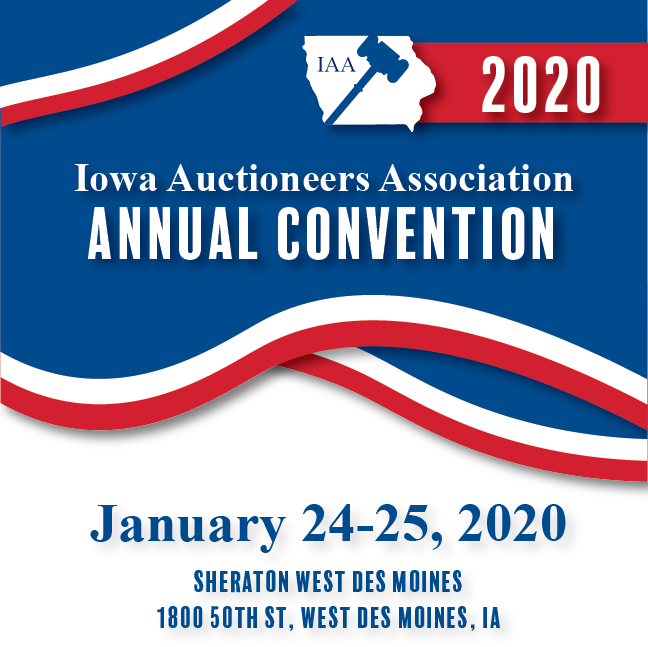 IAAuctioneers's tweet photo. IAA is ready for the #NewYear! We've posted updates to the 2020 Annual Convention page. FYI - During our conference, you can earn #RealEstate CEUs! Check out our updated 3-day agenda and register online today at
https://t.co/cyiQHlPhGi https://t.co/eRJPLL0O2t