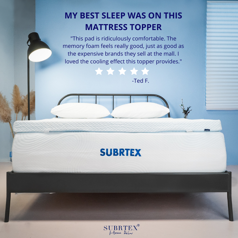 subrtex's tweet photo. NEW YEAR NEW BED! Get better sleep all 2020💤! Top your current mattress with our gel-infused memory foam mattress topper OR try our 12'' mattress to get the best nights rest and onto completing your New Years Resolutions!💪🎉
#Subrtex #NewYearsResolutions #mattress #HomeDecor https://t.co/lEW5kwmgRW