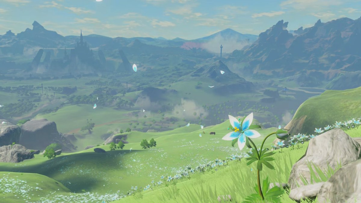 goldenlucario's tweet photo. Wie sehr ich das Ende mag. Ich glaube ich mache das als Hintergrund für mein PC. #BreathoftheWild #NintendoSwitch https://t.co/aF3hEbjRO8