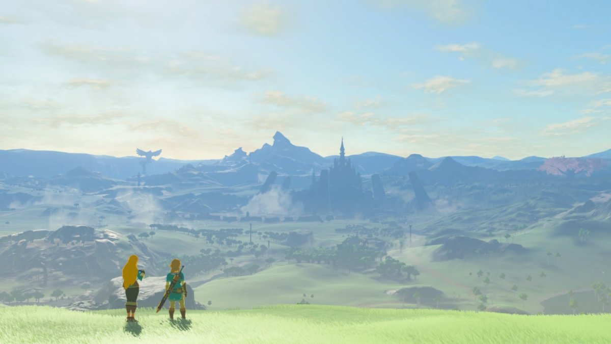 goldenlucario's tweet photo. Wie sehr ich das Ende mag. Ich glaube ich mache das als Hintergrund für mein PC. #BreathoftheWild #NintendoSwitch https://t.co/aF3hEbjRO8