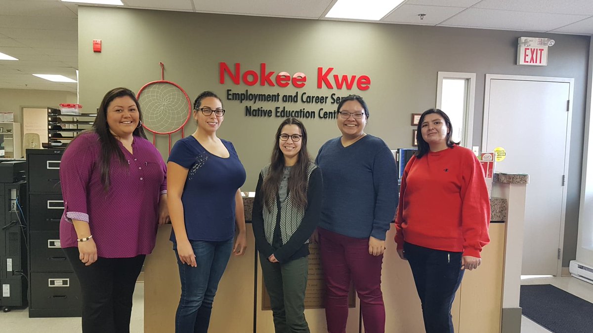 _PositiveVoice's tweet photo. Moccasin making workshop hosted by @_PositiveVoice &amp; @NokeeKwe facilitated by Chantel Doxtator &amp; when artist Karalyn Reuben came in to spend time with the ladies of PV. It's been a spectacular year here we would like to thank our many guests, facilitators &amp; @ONTrillium https://t.co/fclSPE2j00