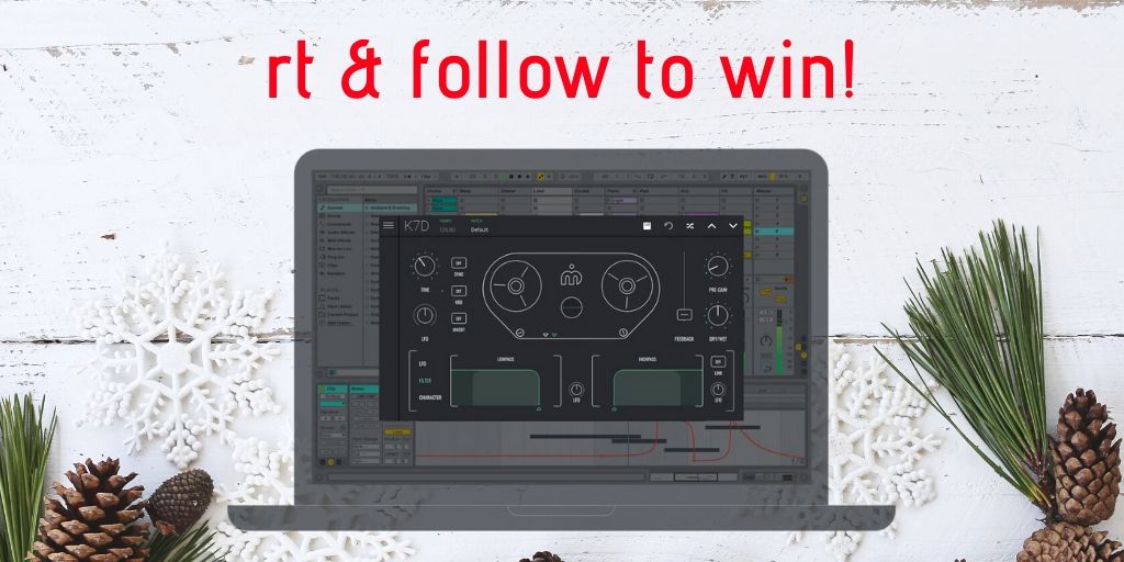 Plugin Deals on Twitter "RT & FOLLOW to WIN the K7D Tape Delay 39 EUR