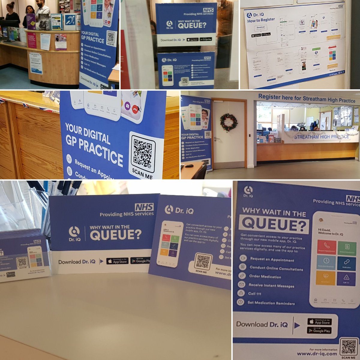 omardin's tweet image. Humbled to see the enthusiasm of our people across a number of our @ATMedics practices today, gearing up to provide better #digitalfirst #primarycare through our NHS app dr-iq.com. #peoplebeforetechnology #digitalhealth #patientcentricity #patientempowerment #driq