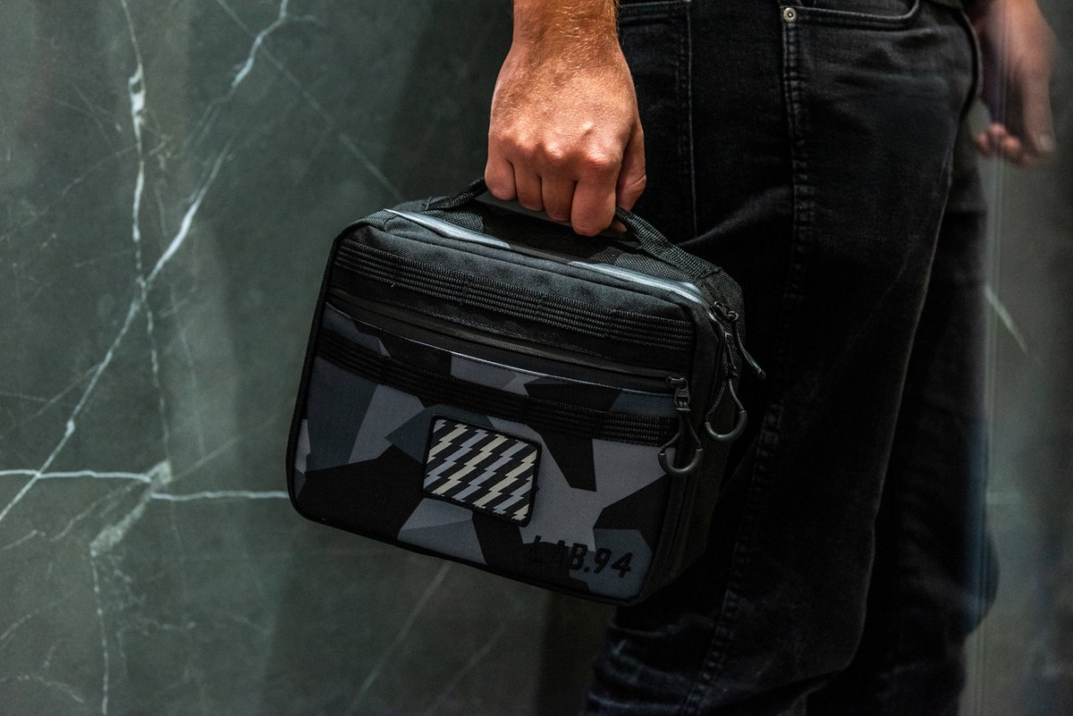 muc_off's tweet photo. The LAB.94 Dopp Kit Bag is our do-it-all, handle-it-all solution to adventure travel.
Constructed from tough-as-nails 1000D Cordura®, with YKK waterproof zips, three internal zippered compartments and detachable built-in mirror.
#mucoff #LAB94 #unstoppable https://t.co/dokGBl0TpC