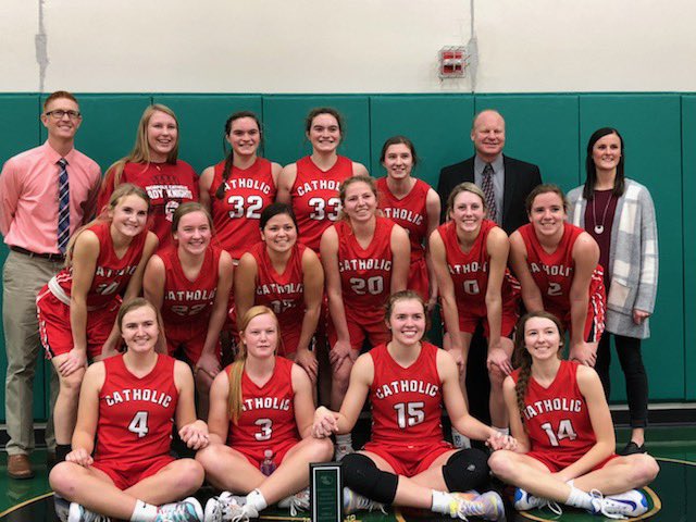 LetsgoNCknights's tweet photo. Elkhorn Valley Holiday tournament CHAMPIONS with a big 61-45 win over Battle Creek!  Congratulations coaches and players!!! #LGK https://t.co/dHOCkHptrw
