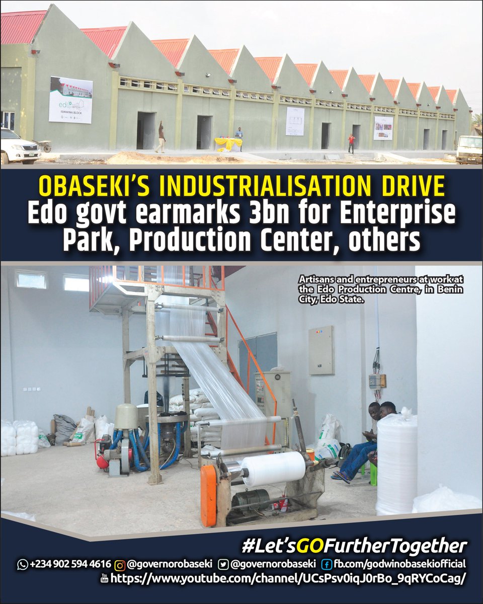 H. E. Godwin Obaseki tweet media