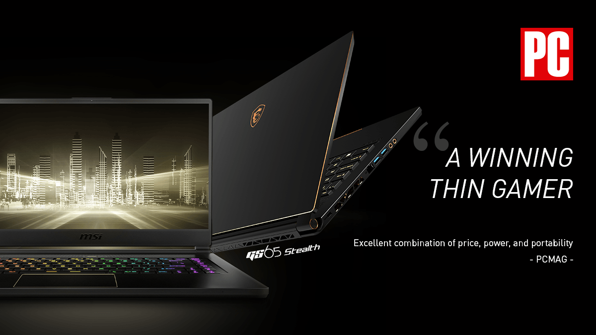 AustraliaMSI's tweet photo. No real flaws, an appealing price, and power topped only by pricey alternatives, it's on top midrange gaming laptop! 
#GS65 #MSI #MSIgaming #MSImadeforgamers #Review 
Read more here: https://t.co/HMdjm7WE4b

Get your MSI GS65 promotion price here 
NZ: https://t.co/jmzfdCNzi5 https://t.co/M5nNwl9oP6