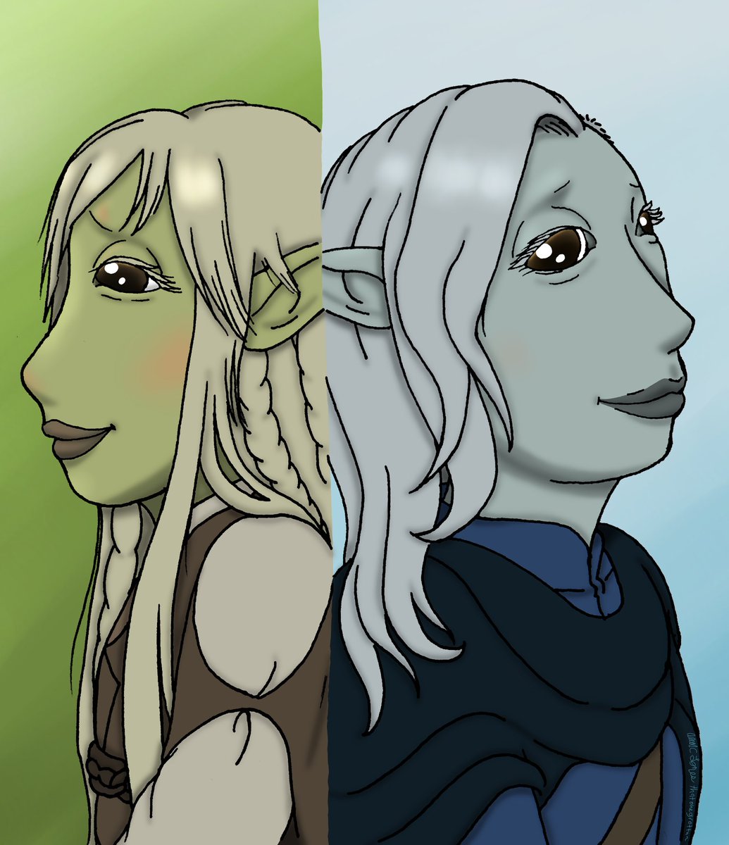 AllyC09981405's tweet photo. Here’s the finished drawing! Hope y’all like it! 😁😁#amridarkcrystal #amrigrottan #gentledeet #gelflingsofinstagram #gelfling #grottan #grottanclan #thedarkcrystal #thedarkcrystalageofresistance #deetdarkcrystal #fanart #digitalart #myart https://t.co/PKDkI9svca