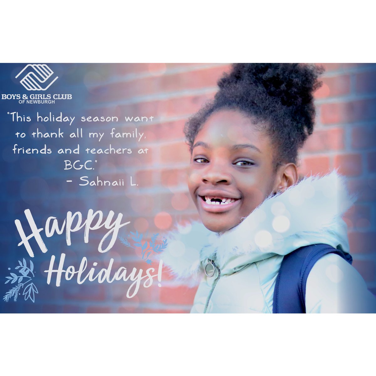 NPAA_nb's tweet photo. Our kids are rounding out the year with hearts full love and thankfulness. Make a donation today by visiting https://t.co/6M2gfCts3o. 💙 https://t.co/S4UcpA7xqb