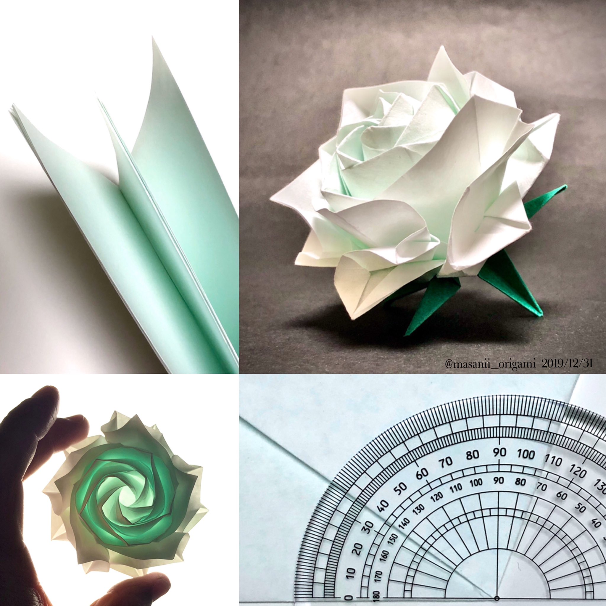 まさにぃ 折紙player 紅白折り紙合戦 白組 ニューモダンローズ 佐藤直幹さん Naomikisato ポメラニアン 勝田恭平さん Kyohei Katsuta ハムスター 勝田恭平さん 斜め折り四段ピラミッド 藤本修三さん あじさい折り 折り手 まさにぃ