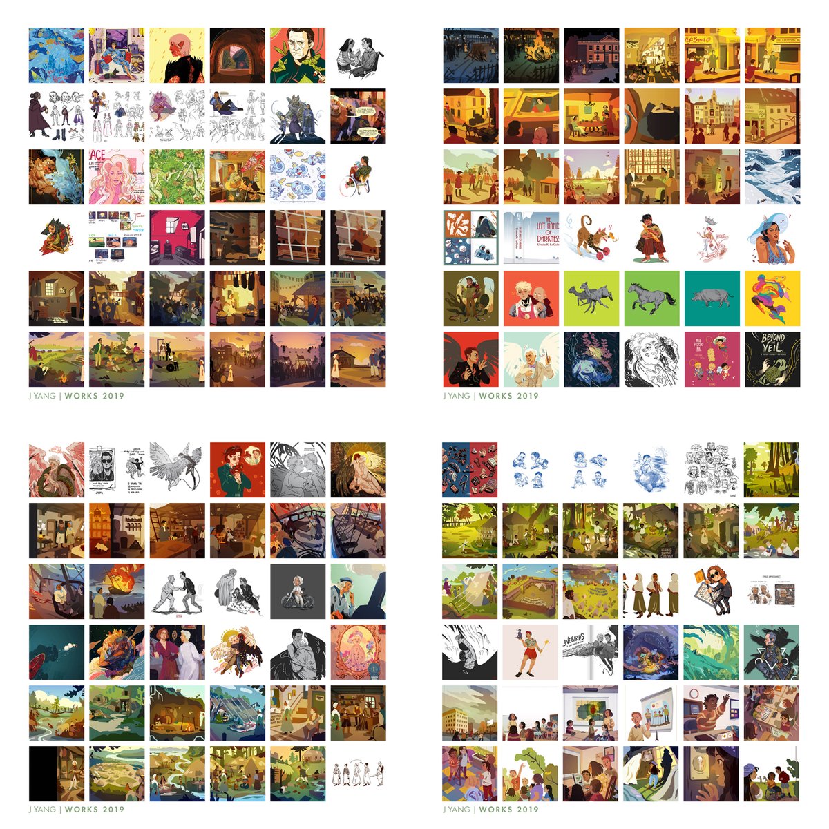 It's…. 98% of my art this year! 

This year I had two children's books come out (Our Rainbow &amp; Spirit Day; I worked on them last year), worked on a 6-part project on the backstory behind American Revolution, drew a lot of Gomens, made a bunch of new friends- 