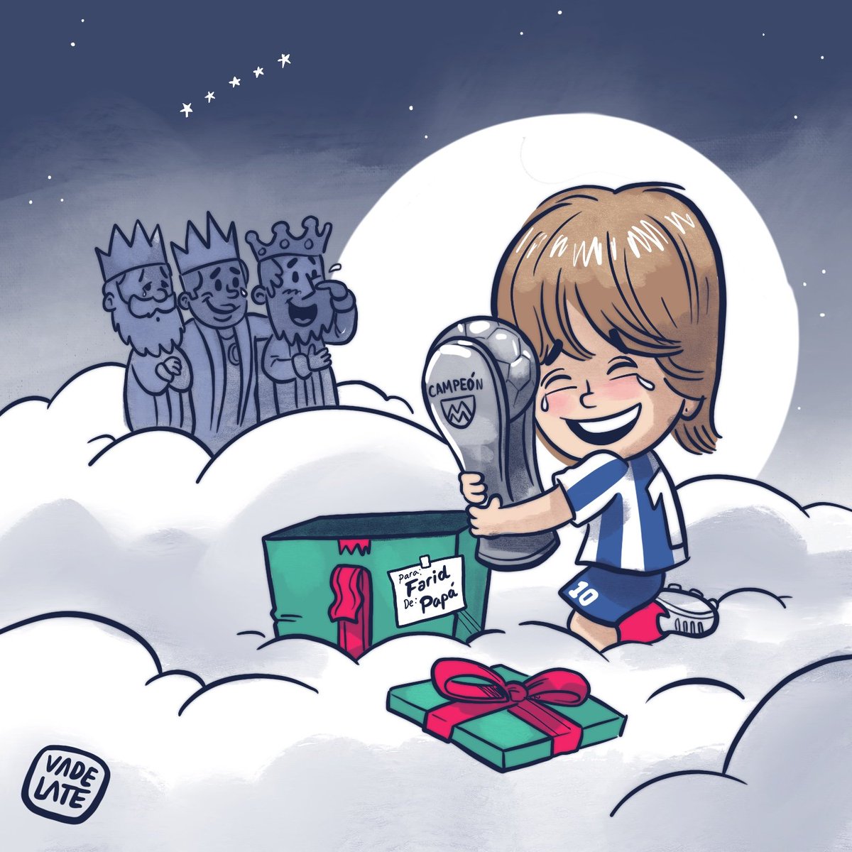 Regalo Adelantado 🏆⚽⭐⭐⭐⭐⭐ <a href="/Rayados/">Rayados</a> #MonterreyCampeon