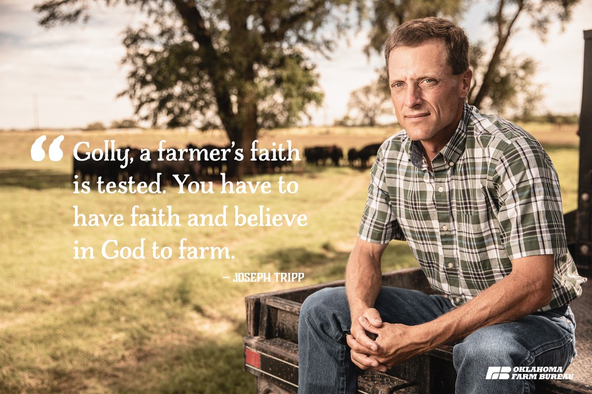 okfarmbureau's tweet photo. As 2019 ends, we reflect on the stories we were able to tell this year in #OKCountry. Whether facing the highest highs or the lowest lows, there’s one thing we know for sure: #rural Oklahomans are some of the best people we know. Read all our stories at https://t.co/jdj7YOyTd8. https://t.co/7ej0PDPiEO