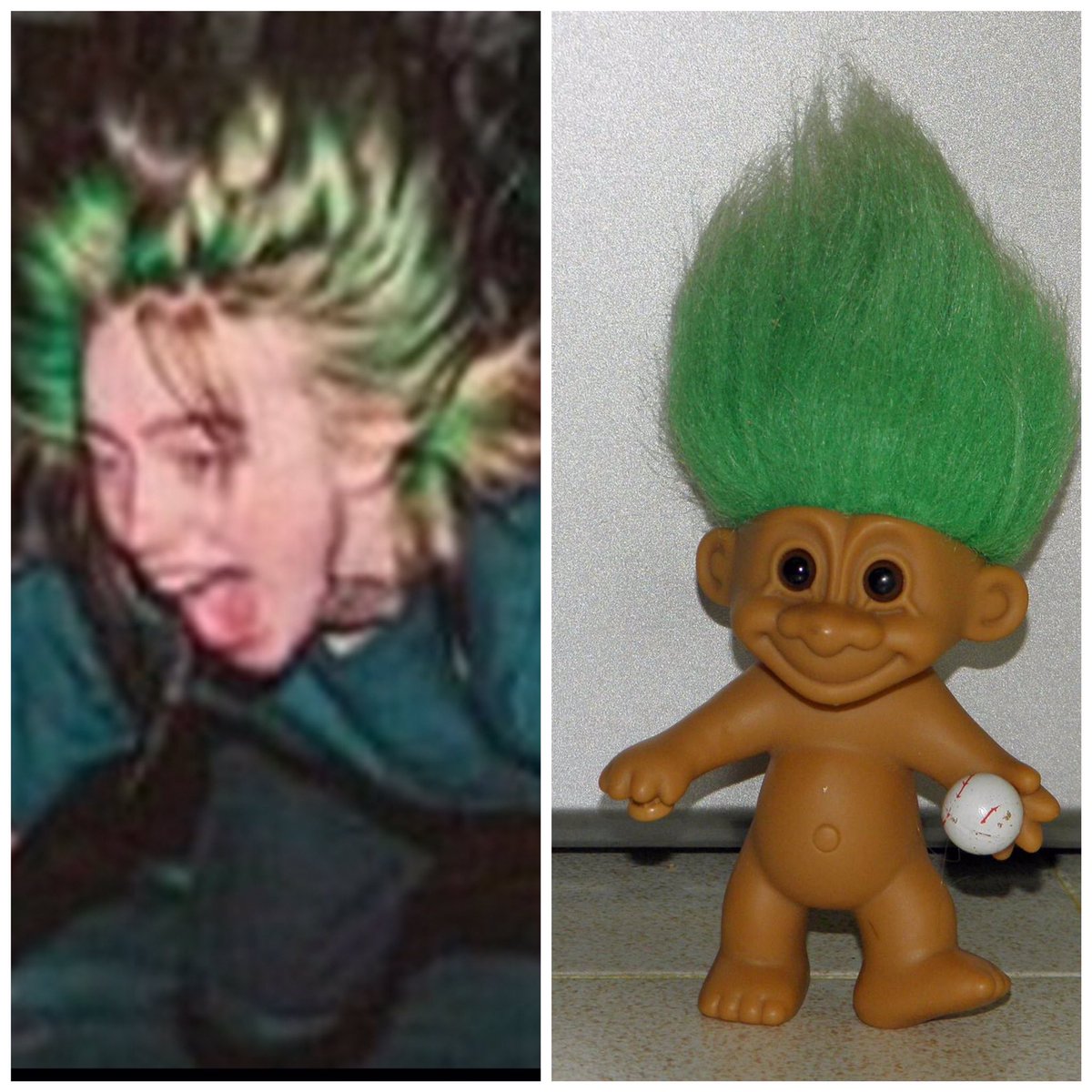 I SEE NO DIFFERENCE!
#BillieEilish #ilomilo #trolls #green #whenweallfallasleepwheredowego #ilovebillieeilish #funny #wherearetheavocados