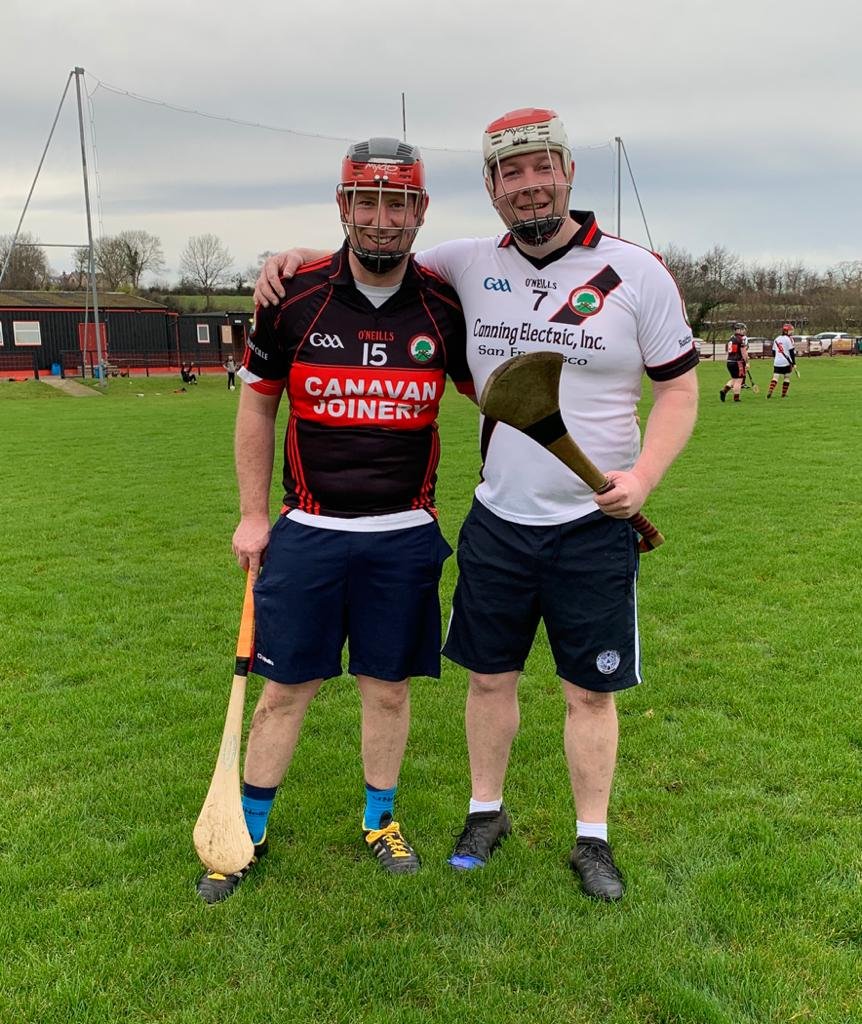 NaomhColumCille's tweet photo. Images from our annual Christmas Challenge Match on Sunday at Páirc Chlochóg a great get-together for old friends and new. 
An entertaining skilful game between two well matched teams that finished 18 all.
Thanks to all who took part and referee Tommy Nixon. https://t.co/GmqDuJNG49