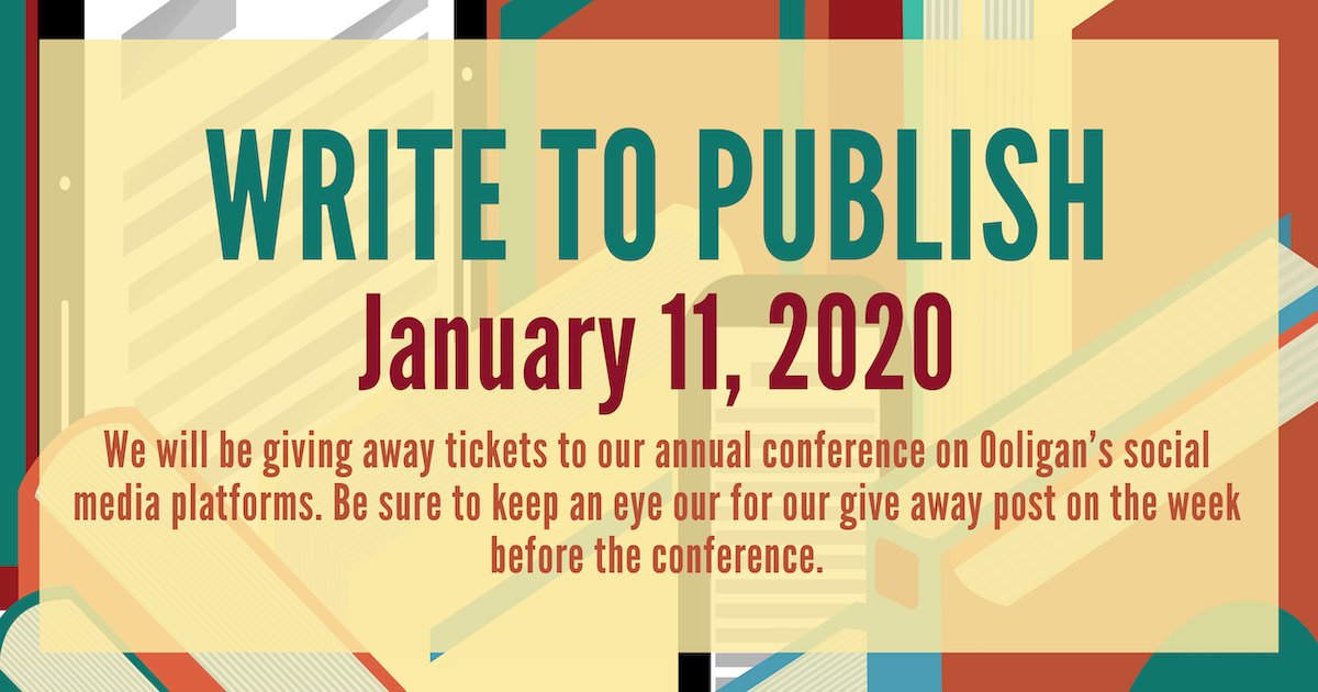 We're giving away tickets to our #Write2Publish conference on FB, IG, and Twitter. Be sure to keep an eye out for our #giveaway post this week. 👀