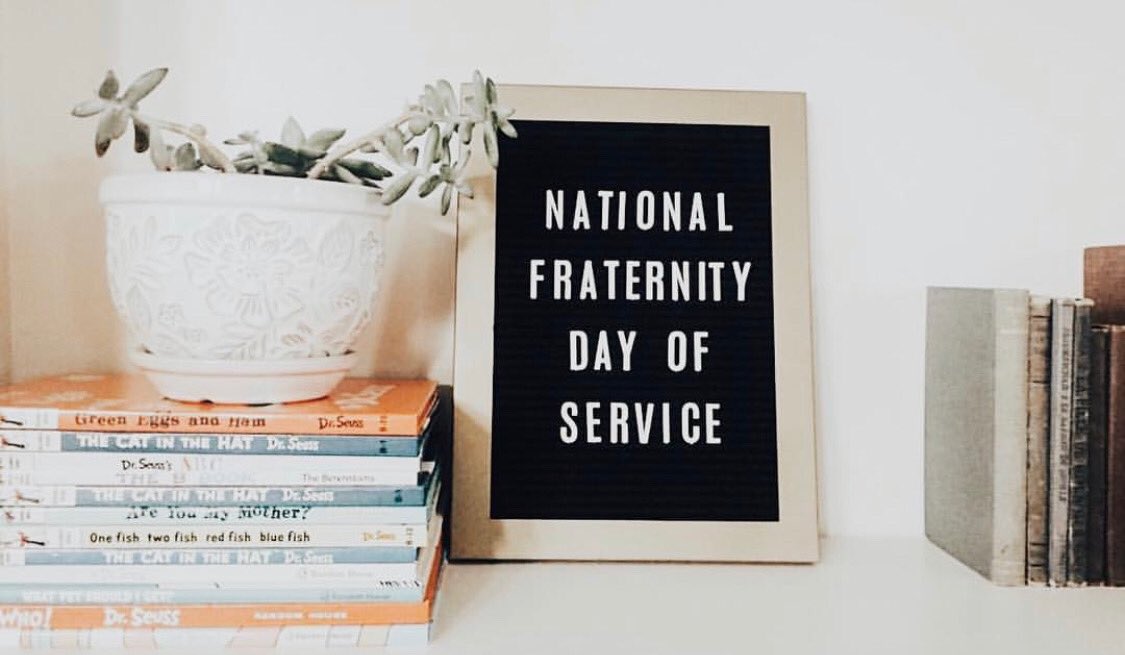 We’re hosting Fraternity Day of Service on Feb. 29 at the Columbia Food Bank, where we’ll distribute 20,000 books to First Book registered schools and orgs in our community. Event registration opens Jan. 1, 2020 — don’t miss out!