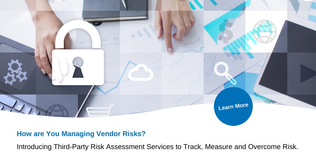TUVRheinlandOS's tweet image. Data breaches due to third-party vendors increased 22% since 2015. We offer new third-party #RiskAssessment services to help businesses manage vendor risk. Here are the assessments we offer: tuv.li/1bHf