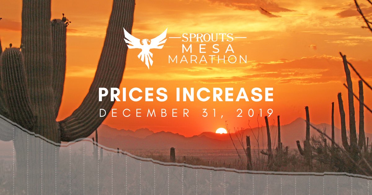 MesaMarathon's tweet photo. Register today and beat the price increase!
👉🏻 https://t.co/BISar10miw
🏃🏿‍♀️🏃🏾‍♂️🌵☀️2.8.20
#mesamarathon #sproutsmesamarathon #run #runaz #azrunning #runstrong #runlong #cityofmesa #marathon #halfmarathon #10k #kids1k #bostonqualifier #saturdayrace #destinationrace #earnthebird https://t.co/6wiCHnRdXF