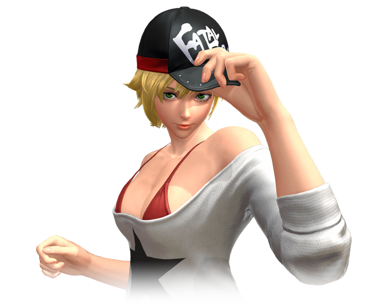 ALICE Age: 17Country: AmericaTeam: Women Fighters' TeamOrigins: Garou Densetsua character from the fatal fury pachislots, alice is a huge fan of terry's who entered the tournament to gain his approval and attention. she's a cheerful girl, though often oblivious.