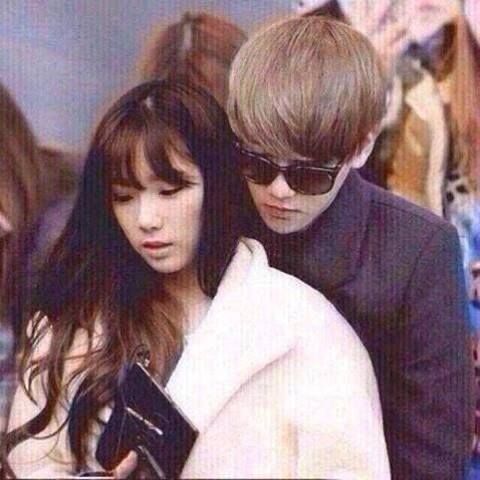 rantclara's tweet image. baekhyun and taeyeon are still dating