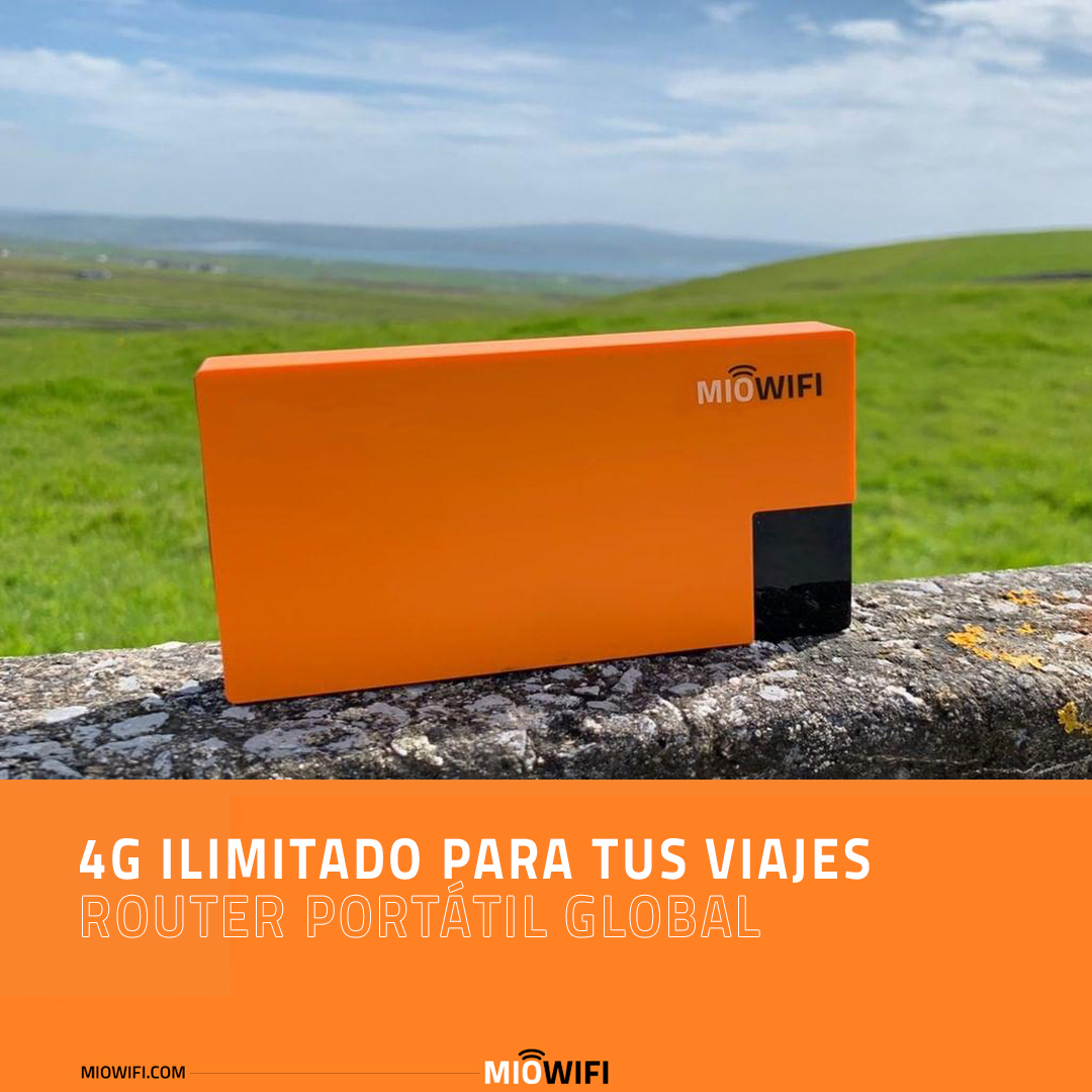 MIOWIFI_Global's tweet photo. Internet ilimitado para tus viajes. No pagues Roaming.
4G Ilimitado y conecta hasta 5 dispositivos.
Alquiler por día en https://t.co/ad2HrL4Mj6
.
#MIOWIFI #MIOEXPERIENCE #yoviajoconMIOWIFI #Internetentodaspartes #viajesporelmundo #viaja #viajero #vivirviajando #quetalviajar https://t.co/mPlIM22mVt
